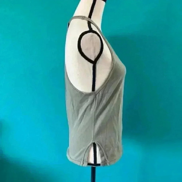 New with tags we the free lieutenant tank top in army green - Picture 4 of 7